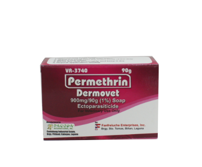 Dermovet Soap Anti Fleas, Ticks And Lice Dog 90g