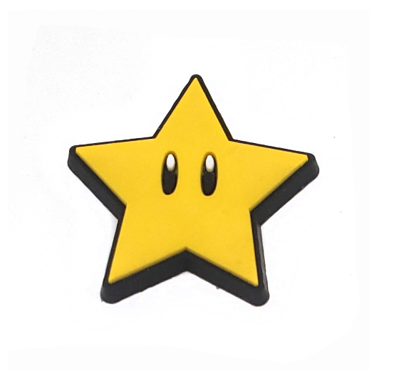 Cute Mushroom Flower Jibbitz for Crocs Pin Super Mario Game Croc Jibbits Star Shoe Charms Dragon Jibits Charm Men Shoes Accessories M21