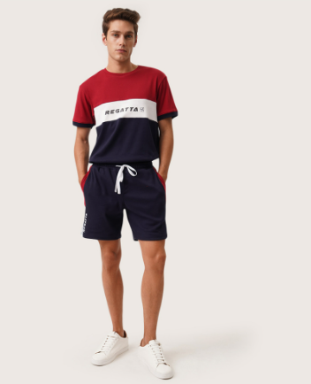 Regatta Logomotion Drawstring Knit Shorts For Men