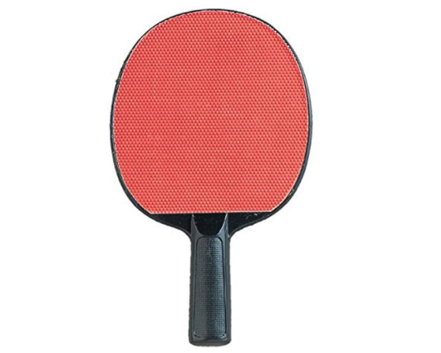 Champion SportsRubber Face Plastic Table Tennis Paddle