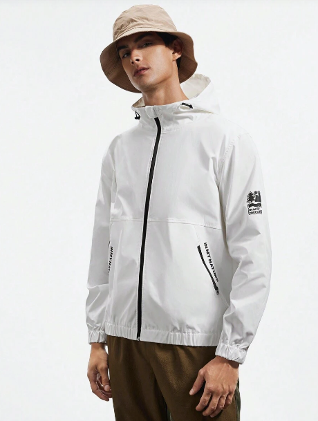 In My Nature Men's Softshell Hooded Windproof Jacket Hiking Clothes