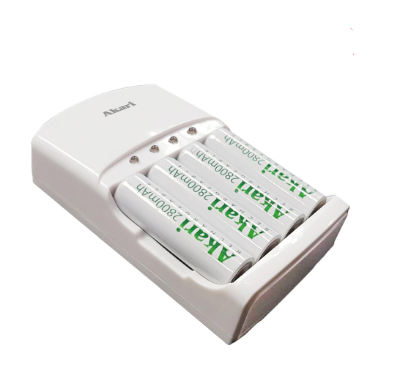 Akari 3 in 1 Automatic Battery Charger (ARBC-804)