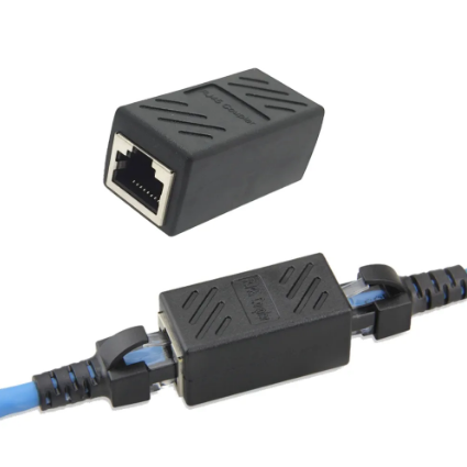 RJ45 Female to Female LAN Network Connector Adapter Ethernet Cable Extender Extension Converter