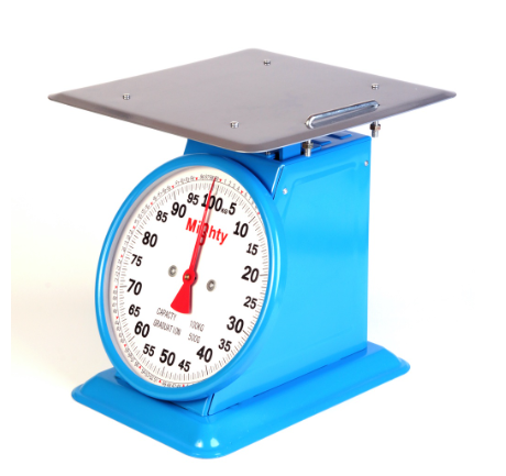 Mighty Weighing Scale 100 kilograms / Timbangan 100 kilo / Flat Scale Flat Plate Weighing Scale
