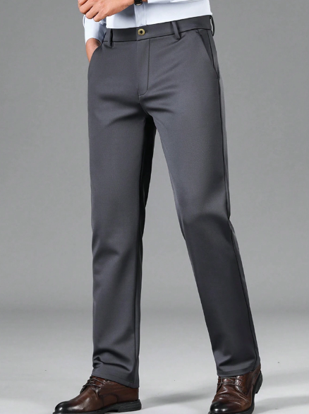 Men's Spring And Autumn Mid Rise Casual Trousers