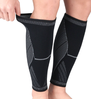Leg Compression Sleeve Calf Support Sleeve Leg Pain Relief for Men and Women Running