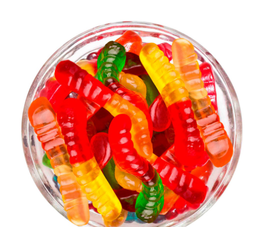 Albanese Mini Assorted Gummy Worms 100g