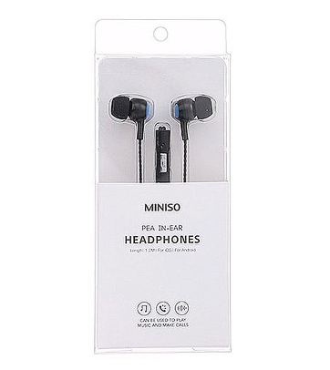 Miniso Pea In Ear Headphones With Microphone Model: Se383