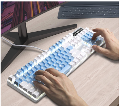 Centrix x Zeus K008 ( BP - Morphling ) LED Backlit USB Wired Gaming Keyboard