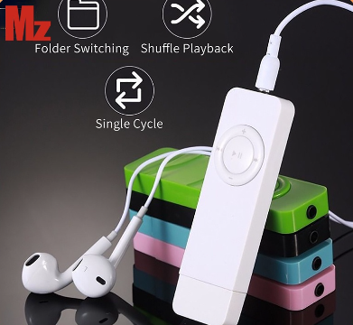 MP3 Player with Bluetooth and SD Card Music Player Built in Speaker Support 32GB Micro