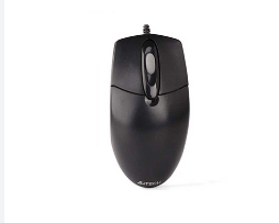 A4Tech OP-720 1200 DPI Symmetric Dust-Resistant Wheel Plug & Play USB Optical Wired Mouse