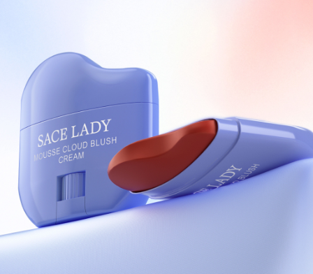 SACE LADY Makeup Blush Lasting Pigment Mousse Cloud Blush Cream Nourishes Lip & Cheek Beauty Cosmetics