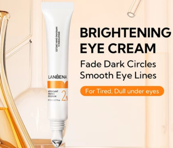 LANBENA Brightening Eye Cream Whitening Vc Brighten Skin Lighten Dark Circles Vitamin C 20ml