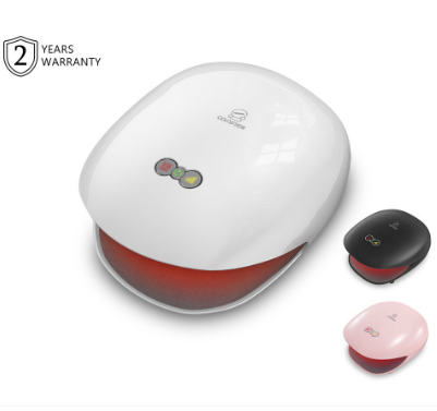 Comfier Wireless Hand Massager with Heat 3 Levels Compression Heating Rechargeable Machine Carpal Tunnel Gifts Cf-4803