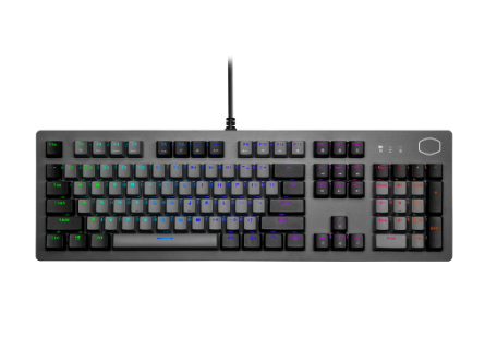 CoolerMaster CK352 Blue Switch Clicky Wired Gaming Mechanical Keyboard (CK-352-GKML1-US)