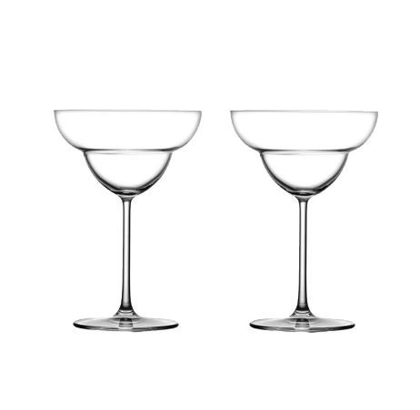 Pasabahce Crystal Vintage Margarita Glass Bowl 400cc 13 1/2oz, Set of 2 (66120 2s)