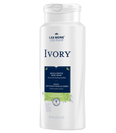 Ivory Aloe Body Wash 621ML