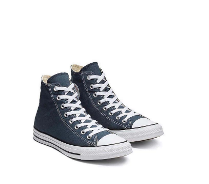 Converse Chuck Taylor All Star HI Unisex Sneakers Shoes - Navy