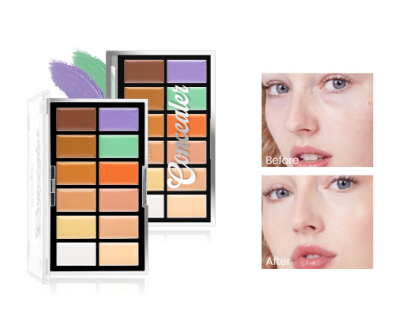 IMAGIC Moisturizing Concealer Covering Dark Circles Acne Marks Tear Ditch Full Face Makeup 12 Colors