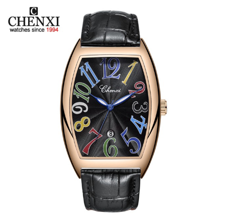 CHENXI CX-8217 Men Watches Top Brand Luxury Quartz Watch Men's Leather Waterproof 30M Watches Business Fashion Date Male Clock M2