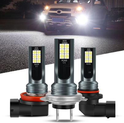 H8 H11 LED Bulb HB3 HB4 Car Fog Light 9005 9006 Headlight 6000K White Driving Running Lamp Auto 12V