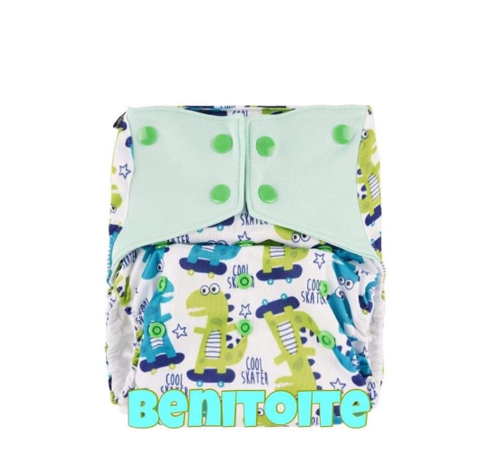 Booldeet Biggie Flex Cloth Diaper (Ideal for Toddlers 1-5 years old) D21
