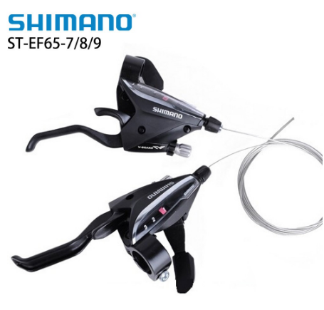 Shimano EF65 7 8 9 Speed Bicycle Shifter Sets V-Brake For Mountain Folding Bike Levers Trigger RD