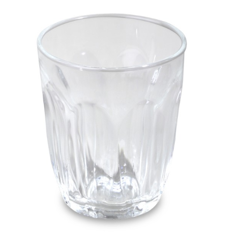 UNION GLASS Clear Glass Rock Glass Water, Juice, Soda, Liquor Glass 220ml | 7.4oz [Set of 6]
