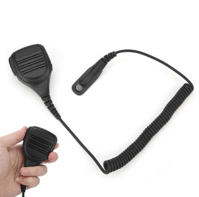 DPortable Radio Walkie-Talkie 2 Way Radio Woki Toki 2 Way Radio Hand Microphone for XiR P8268 P8200