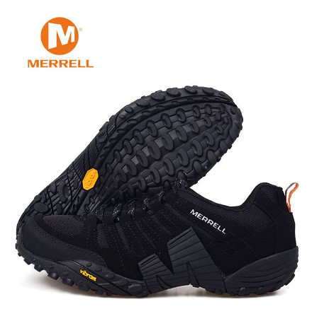 Merrell Outdoor Men's Shoes Hiking Travel Genuine Four Seasons Golden Classic Breathable Wear-Resistant Boots 320D
