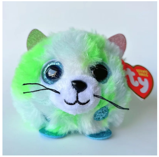 10cm Ty Big Eyes Stuffed Pea Stuffed Bubble Ball Series Animal Collection Unicorn Rat Owl Monkey Boy Girl Birthday Gift A16