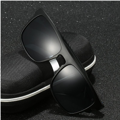 Fashion Square Men Sunglasses Fishing Camping Hiking Quality Shade Sun Glasses For Men Women UV Protection Sunglasses