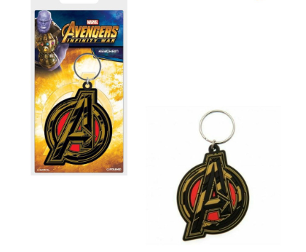 AVENGERS INFINTY WAR RUBBER KEYCHAINS