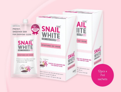 Snailwhite Brightening Day Cream 7ml, Box of 12