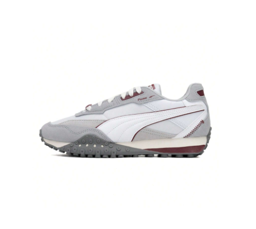 Puma Blktop Rider Nylon LT 2024 Autumn Unisex Low-Top Canvas Thick-Soled Chunky Sneakers