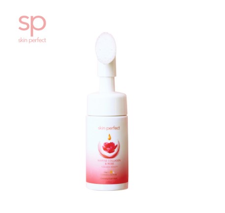 Skin Perfect Marine Collagen & Rose Facial Foam Wash 100ml