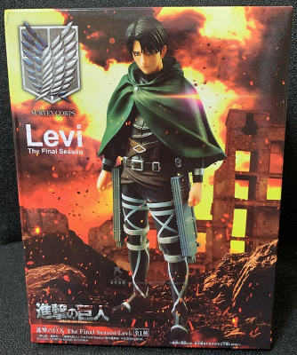 Attack on Titan Levi Ackerman Anime Action Figure Gift Kids Toy Collection Model 16cm.