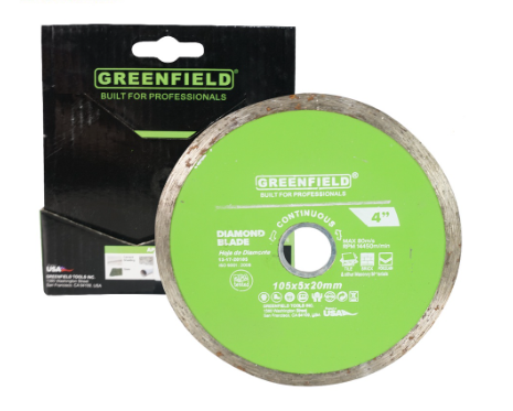 Greenfield Diamond Cutting Wheel Continuous