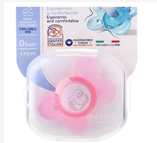 Chicco Comfort Soother Pacifier - Pink