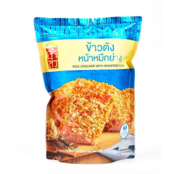 Chaosua Rice Cracker with Roasted Squid Floss 100g