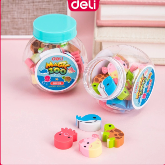 Deli EH03206 Pencil Eraser For Kids Student Stationer