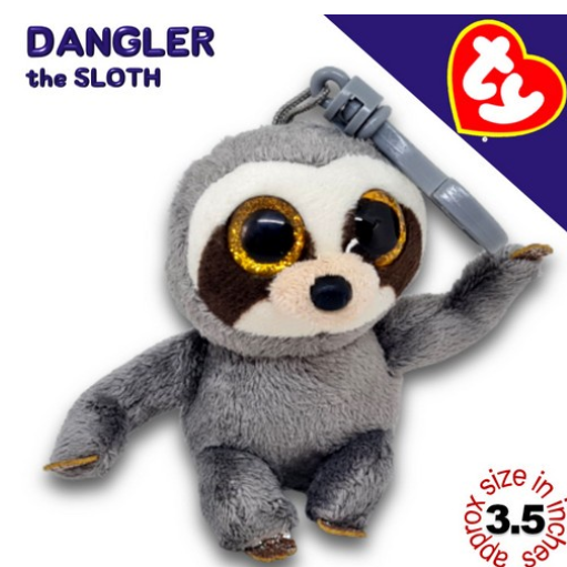 TY Key Clips-Chains Bag Charm Hanging Plushie Stuffed Toy Collection TYCC28