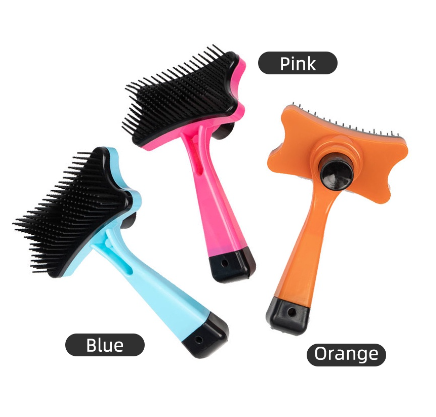 Pet hair remover comb brush dog and cat fur remover hair grooming brush