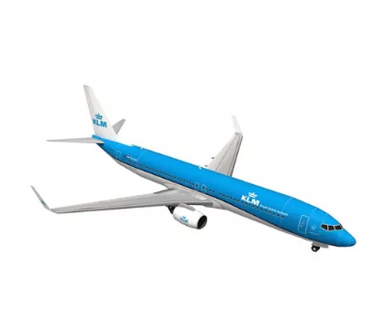 1 to 100 Boeing 737 Aircraft KLM P[aper Model DIY Handmade Origami Toy Aircraft Model