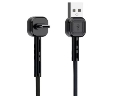 Awei CL-66 Type C 2 in 1 Fast Charger Quick Charge Data Transfer USB Cable Converter and Holder 1m