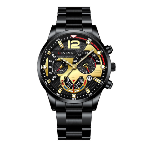 Original Luxury Fashion Watch Quartz Luminous Waterproof Stainless Steel Men's Watch M7