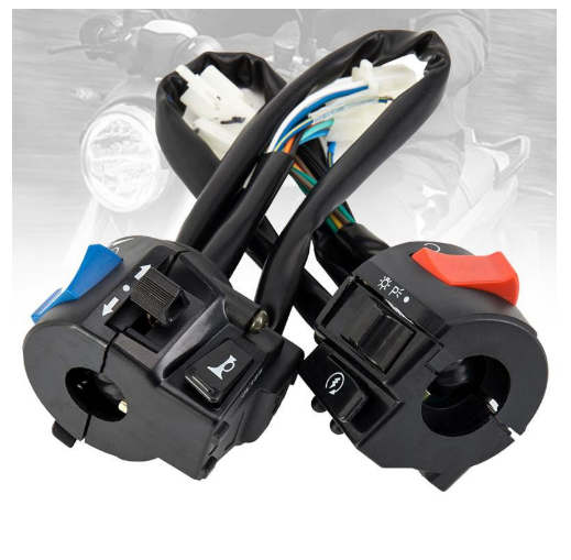 Left And Right Switch (universal ) Motorcycle Handlebar Mount On Off Switch Assembly