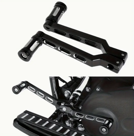 Motorcycle Heel Toe Gear Shifter Shift Lever Pedal Peg Fit For Harley Softail FL 1986-2017 Touring Trike 1986-2024