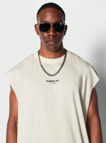 SUMWON Tank With Number Print