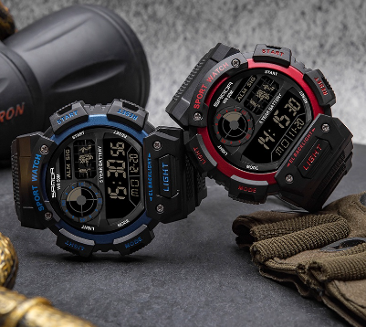 Waterproof Watch Sports Digital LED Display Watch